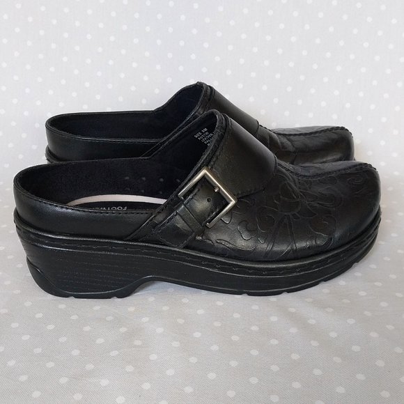 Black Slip-On Women's Shoes - Picture 2 of 10